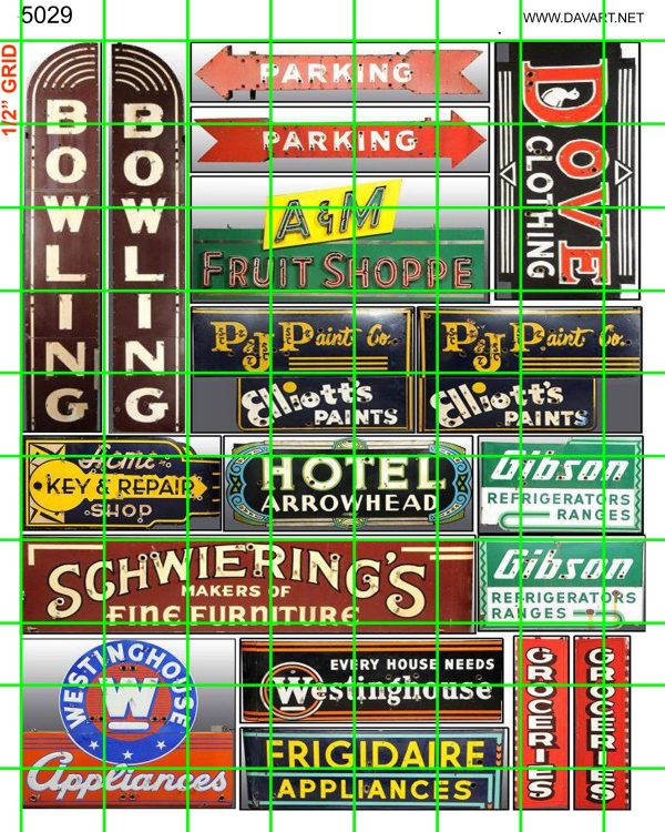 5029 BUSINESS - BOWLING, DOVE CLOTHING, HOTEL, FURNITURE PARKING, APPLIANCES - MORE