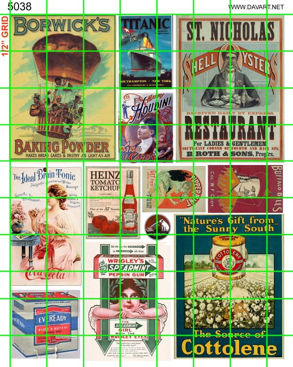 5038 BUSINESS - BAKING POWDER, COTTOLENE, KETCHUP, WRIGLEY'S, TITANIC, MORE