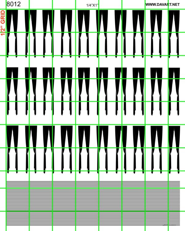 8012 - WINDOWS AND DOORS - 1/4" X 1" WINDOWS FITS MANY DPM KITS AND BLINDS