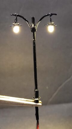 LED 19 FANCY DOUBLE STREET PARK SMD LED LIGHT WITH SHADE