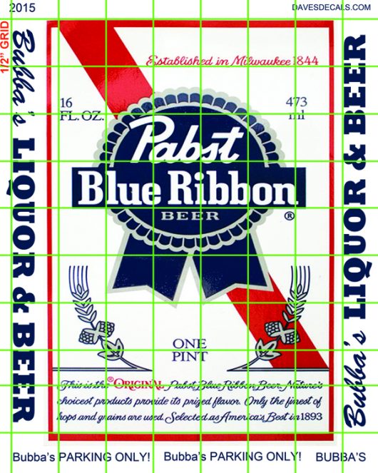 2015 - PABST BLUE RIBBON QUONSET HUT SIGN