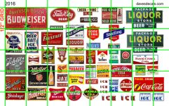 2016 - SMALL SIGNAGE SET FOR 2015 QUONSET HUT