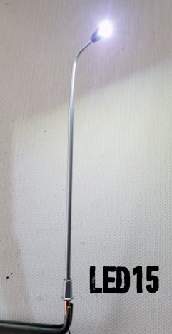 LED15 MODERN STREET PARKING LOT LAMP SMD LED 4"Tall