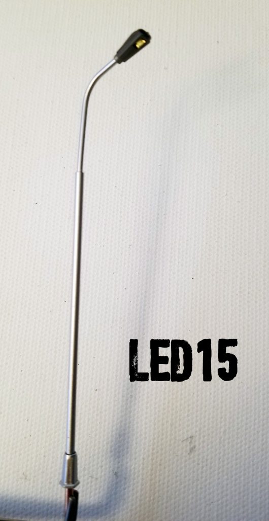 LED15 MODERN STREET PARKING LOT LAMP SMD LED 4"Tall - Image 3