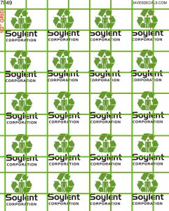 7049 TRAIN SET - SCI FI FUTURE CORPORATION SET SOYLENT GREEN