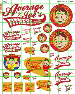 7050 BUSINESS SET - AVERAGE JOE'S GYM