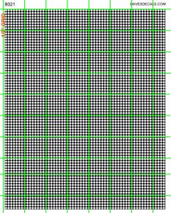 8021 - SMALL CHECKERBOARD FLOORING