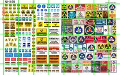 NH159 N SCALE - CD, AIR RAID BIOHAZARD, QUARANTINE, CORONAVIRUS, HOSPITAL