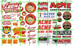 NH160 N SCALE - AVERAGE JOE FITNESS - ACME CORPORATION ANVIL CO