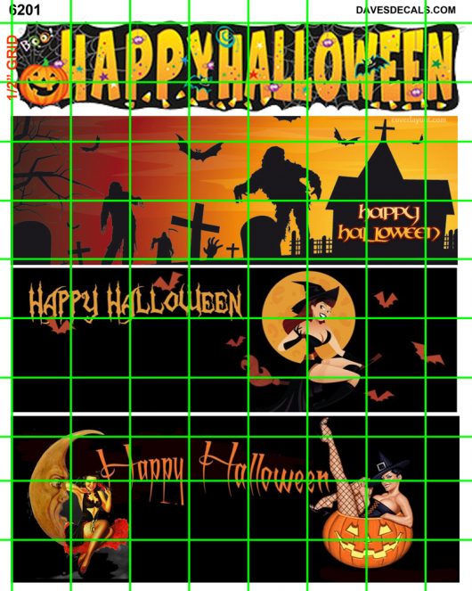 6201 - HOLIDAY SET - HALLOWEEN SET 1