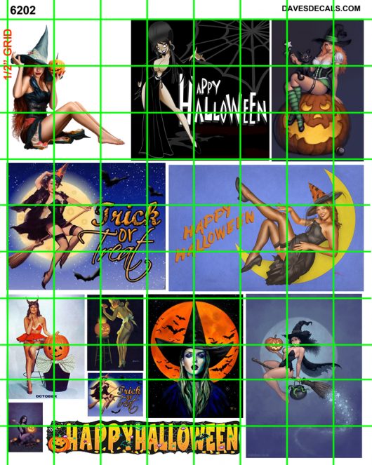 6202 - HOLIDAY SET - HALLOWEEN SET 2