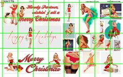 NH179 N SCALE - CHRISTMAS SET #1