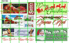 NH180 N SCALE - CHRISTMAS SET #2