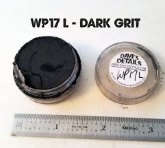 WP17L - LARGE DAVE'S WEATHERING POWDER - DARK GRIT
