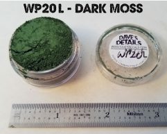WP20L - LARGE DAVE'S WEATHERING POWDER - DARK MOSS