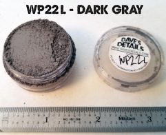 WP22L - LARGE DAVE'S WEATHERING POWDER - DARK GRAY