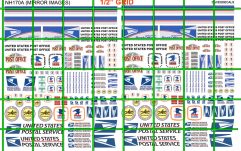 NH170A - DOUBLE USPS MIRROR SET w/ BOTH RIGHT AND LEFT IMAGES