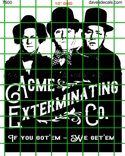 7500 -ACME EXTERMINATING CO THREE STOOGES