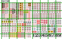 NH198 - N SCALE ASSORTED WARNING/NOTICE SIGN and WAREHOUSE SIGNAGE