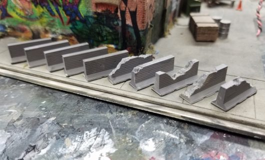 1:87 HO ROAD BARRIERS (UNPAINTED) - Image 5