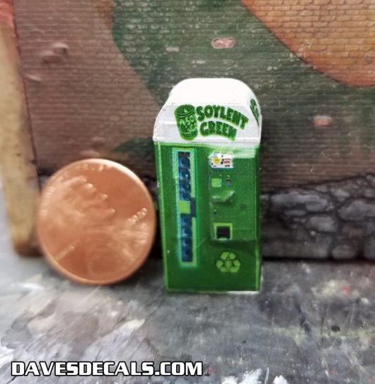 1:48 O SCALE VENDO SODA MACHINE UN-LIT(Built) - Image 4
