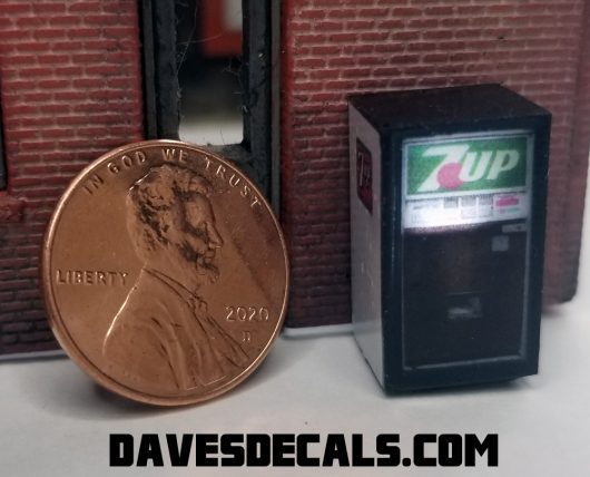 1:87 HO SODA MACHINES LIGHTED and BUILT (24 STYLES) - Image 3