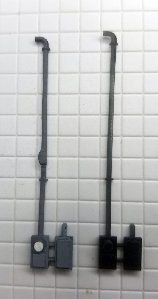1:87 HO SCALE LARGE ELECTRICAL METER w/  SERVICE PIPE (4) - Image 2