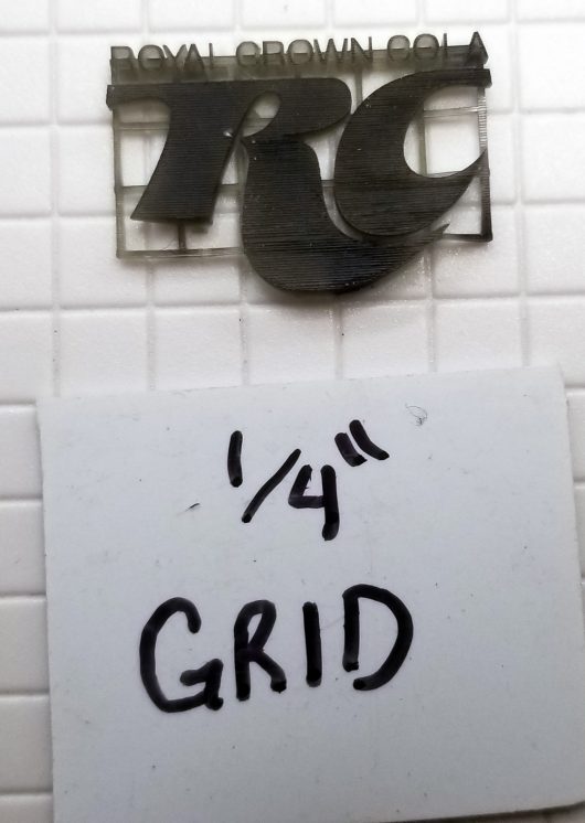 3D SIGN 1" RC ON GRID SUPPORT - Image 3