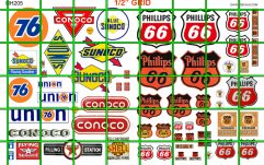 NH205 - UNION 76, PHILLIPS 66, CONOCO, SUNOCO MORE