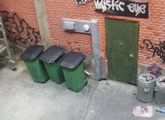 1:87 SCALE TRASH BIN 5 PCS (UNPAINTED) - Image 4