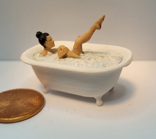 MA001 - GIRL IN TUB HO and O - Image 2
