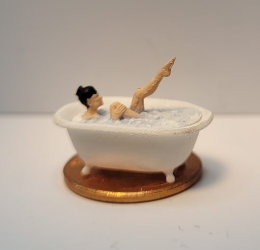 MA001 - GIRL IN TUB HO and O - Image 3
