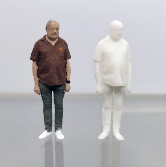 F014 - CASUAL OLD GUY w/ POT BELLY