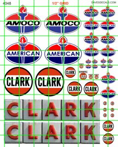 4048 AMOCO AMERICAN CLARK 4"x5"