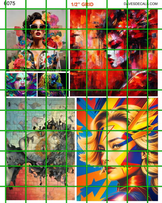 6075 - URBAN STREET ART WALLS OR WHATEVER