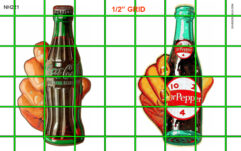 NH221 - COKE WALL SIGNS N SCALE