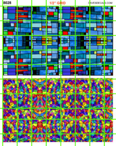 8028 - WINDOWS AND DOORS - CUT TO FIT STAINED GLASS SET